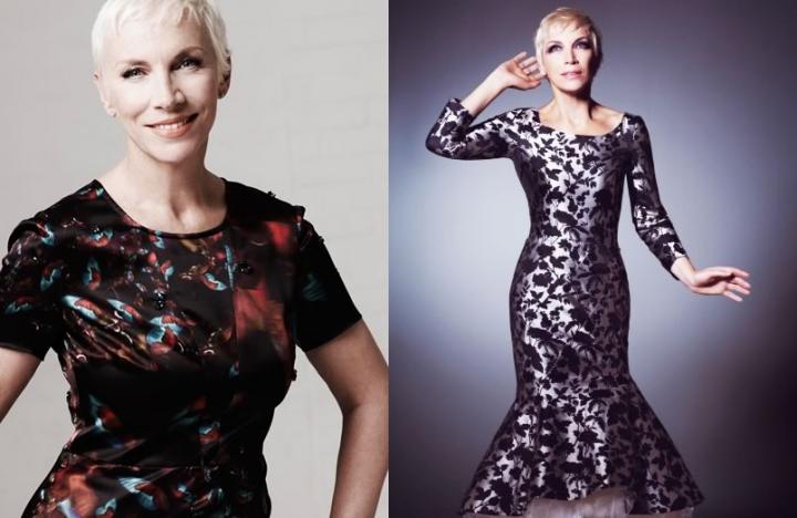 Annie Lennox en el Victoria & Albert Museum