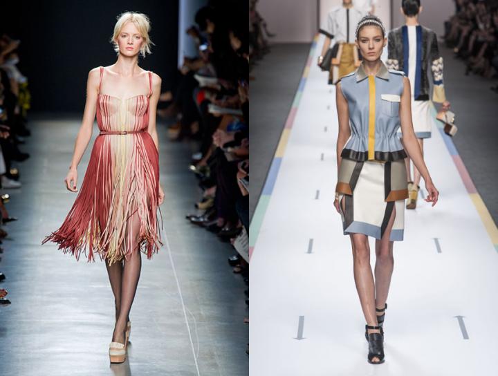 Fashion Week Milano. Verano 2013. Bottega Veneta y Fendi