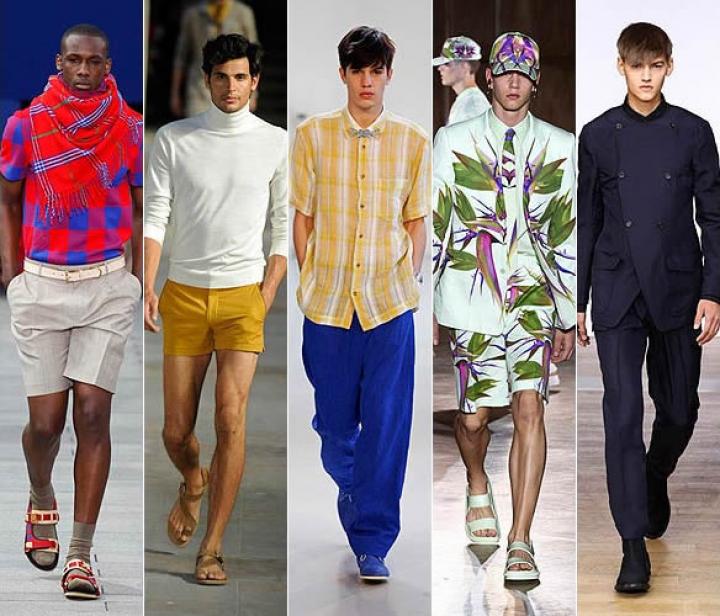 El verano 2012 para hombres en la Semana de la moda de París